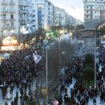 Συλλαλητήριο των οπαδών του ΠΑΟΚ στη Θεσσαλονίκη (vd-pics)