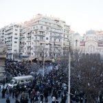 Συλλαλητήριο των οπαδών του ΠΑΟΚ στη Θεσσαλονίκη (vd-pics)