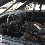 Θεσσαλονίκη: Κάηκαν τέσσερα αυτοκίνητα εντός πάρκινγκ