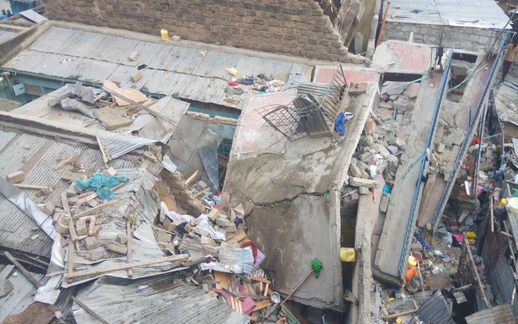 Ναϊρόμπι: Δύο νεκροί από κατάρρευση κτιρίου