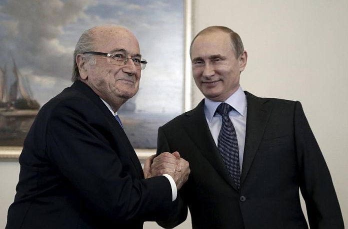 Ο Πούτιν προσκάλεσε τον τιμωρημένο Μπλάτερ στο Παγκόσμιο Κύπελλο