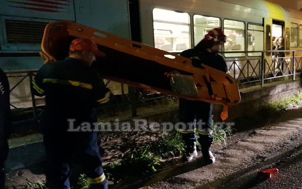 Λαμία: Άνδρας παρασύρθηκε από τρένο και σώθηκε!