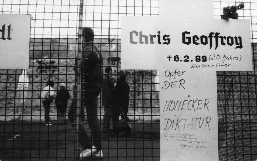 Κρις Γκεφρόι, το τελευταίο θύμα του Τείχους