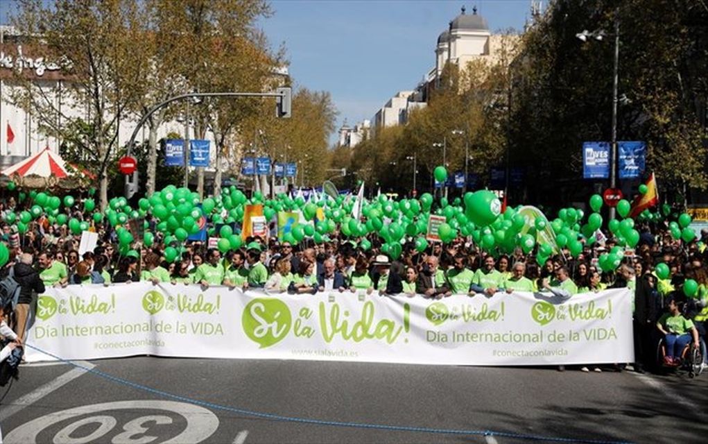 Ισπανία: «Διαδήλωση στη Μαδρίτη κατά των αμβλώσεων»