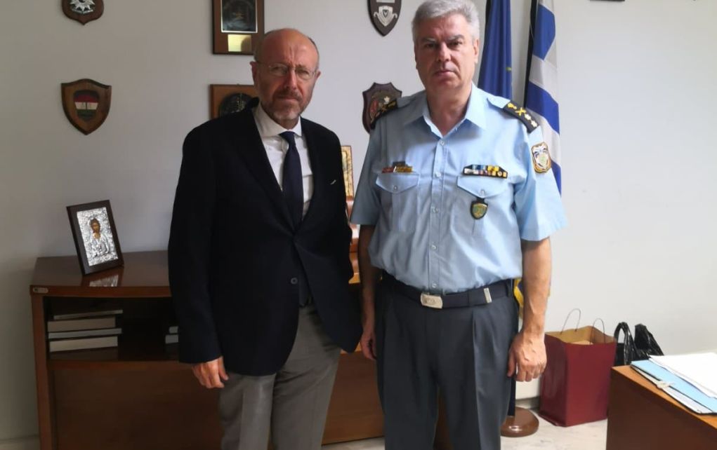 Βαρτζόπουλος: Συνάντηση με τον Γενικό Αστυνομικό Διευθυντή Θεσσαλονίκης