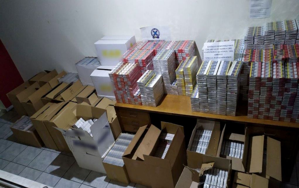 Πέλλα: Σύλληψη λαθρεμπόρου με 1.000 πακέτα τσιγάρων