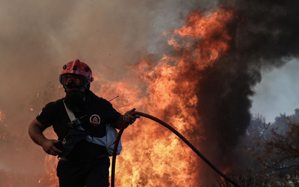 Χάρτης πρόβλεψης πυρκαγιάς (12/09): Ποιες περιοχές κρίνονται «επικίνδυνες»