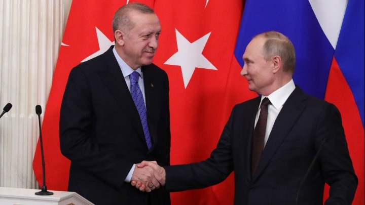 Μήνυμα Πούτιν προς Ερντογάν: "Σημαντικό να διατηρηθεί η Συνθήκη του Μοντρέ"