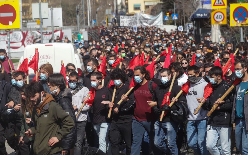 Θεσσαλονίκη: Φοιτητική πορεία κατά του νέου εκπαιδευτικού νόμου (pics)