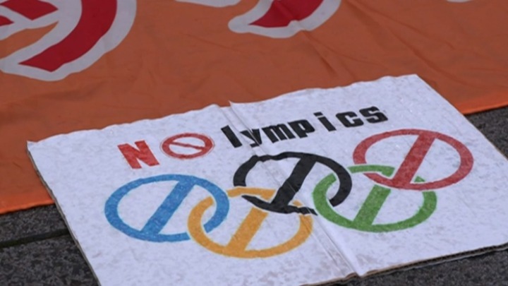 Ιαπωνία: Διαδηλωτές ζητούν ακύρωση των Ολυμπιακών Αγώνων του Τόκιο