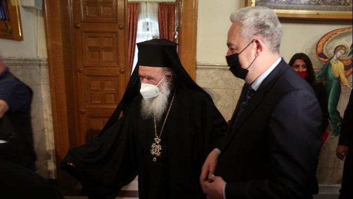 Επίσκεψη του πρωθυπουργού του Μαυροβουνίου στον Αρχιεπίσκοπο Ιερώνυμο