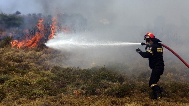 Θεσσαλονίκη: Πυρκαγιά στην Πυλαία - Μεγάλη κινητοποίηση της Πυροσβεστικής