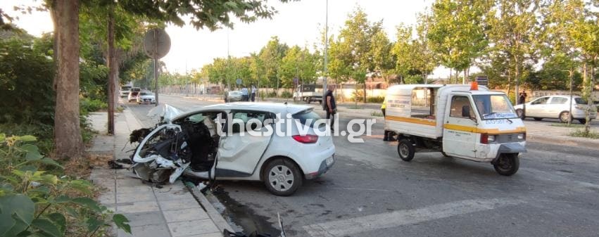 Τραγωδία στη Θεσσαλονίκη: Δύο νεκροί σε τροχαίο δυστύχημα