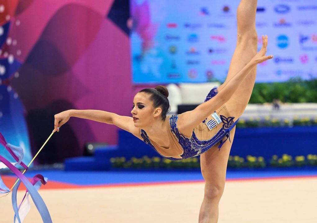 Ευρωπαϊκό Ρυθμικής Γυμναστικής: Πάλεψε αλλά δεν πήρε την Ολυμπιακή πρόκριση η Ελένη Κελαϊδίτη στη Βάρνα