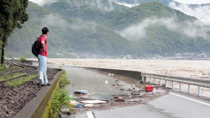 Ιαπωνία: 20 αγνοούμενοι από κατολισθήσεις λόγω βροχών