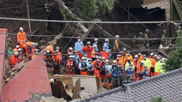 Θρίλερ στην Ιαπωνία: 7 νεκροί και 27 αγνοούμενοι στο Ατάμι από την κατολίσθηση λάσπης(video)