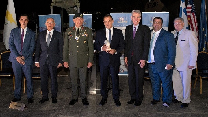 Ν. Παναγιωτόπουλος: Τιμήθηκε με το «2021 AHEPA Pericles Award»
