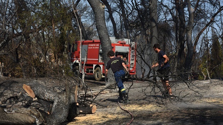 Η πυρκαγία έκαψε μεγάλο τμήμα της κοινότητας Ζήρια - Προκάλεσε σημαντικές ζημιές καλλιέργειες (vid)