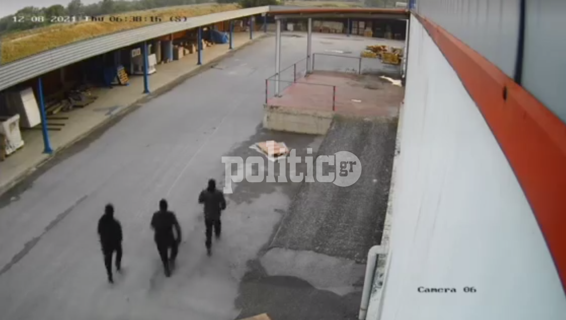 Αποκλειστικό - Βίντεο ντοκουμέντο: Η δράση της σπείρας που ''χτυπά'' στη βιομηχανική ζώνη της δυτικής Θεσσαλονίκης