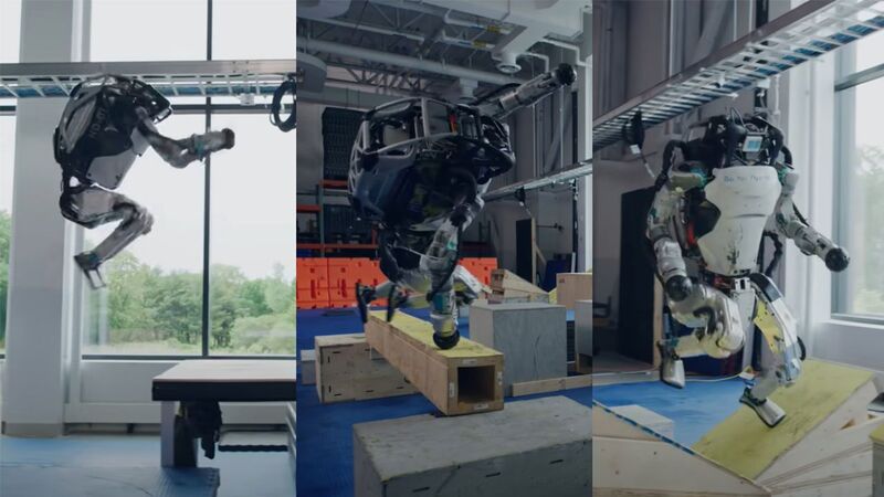 Boston Dynamics: Τα Robot Atlas δοκιμάζουν parkour (vid)