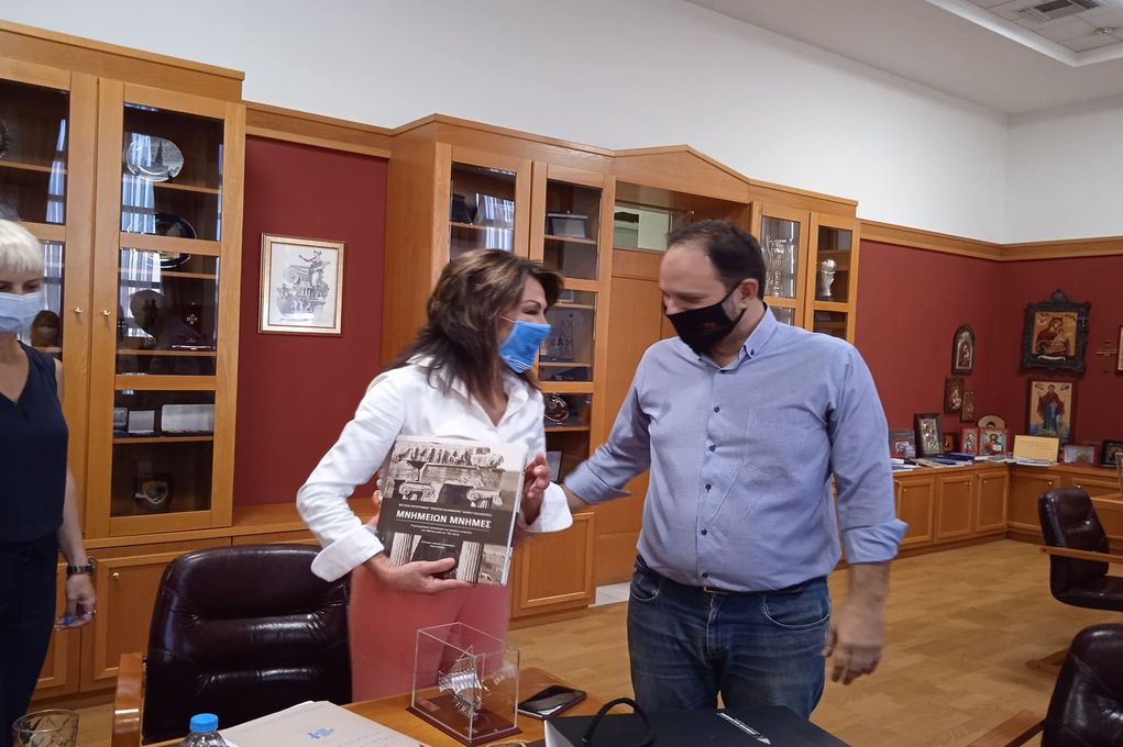 Θεσσαλονίκη: Την Καλαμαριά επισκέφθηκε η Γιάννα Αγγελοπούλου